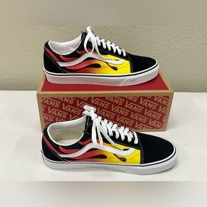 New - Vans Old Skool Flame Shoe - 9